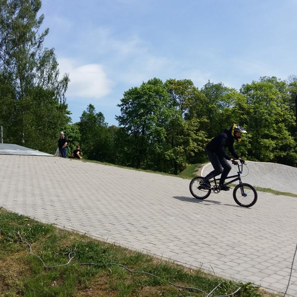 BMX трасса в городе Прейли