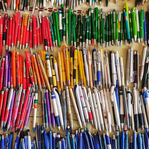 Irēnas Leikučas 3000 pildspalvu kolekcija