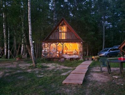Mini sauna house