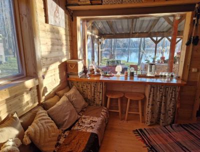 Mini sauna house
