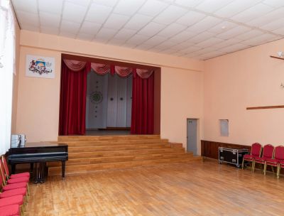 Rožkalnu kultūras nama zāle