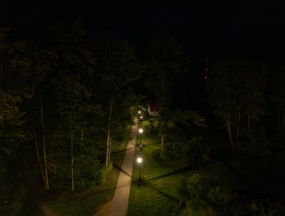Preiļu muižas komplekss un parks. Preiļu pils