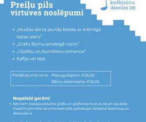Mājas kafejnīcu dienas 2026