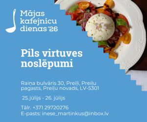 Mājas kafejnīcu dienas 2026