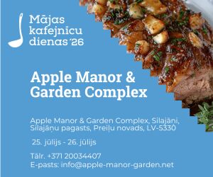 Mājas kafejnīcu dienas 2026