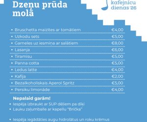 Mājas kafejnīcu dienas 2026