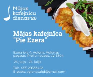 Mājas kafejnīcu dienas 2026