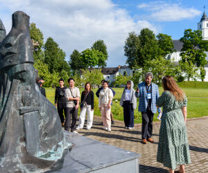 Japāņu tūroperatoru vizīte Aglonā un Preiļos