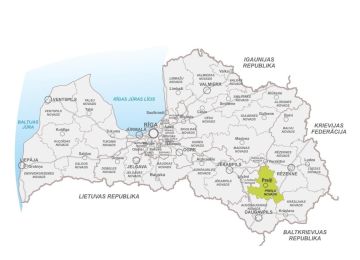 Neighbors of Preiļi Municipality