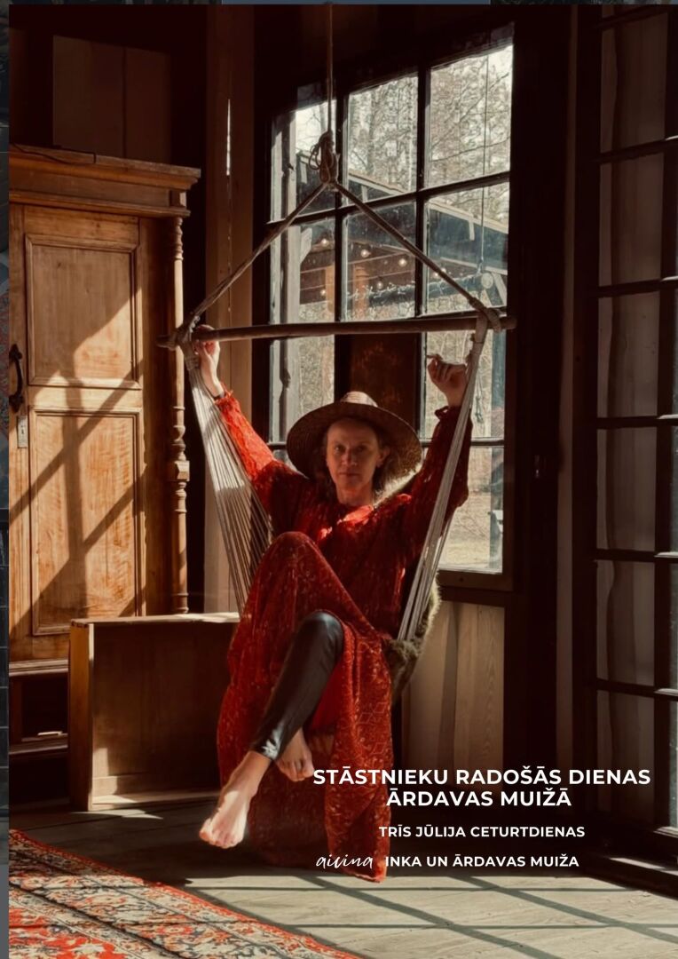 Stāstnieku rado&scaron;ās dienas Ārdavas muižā 30.07