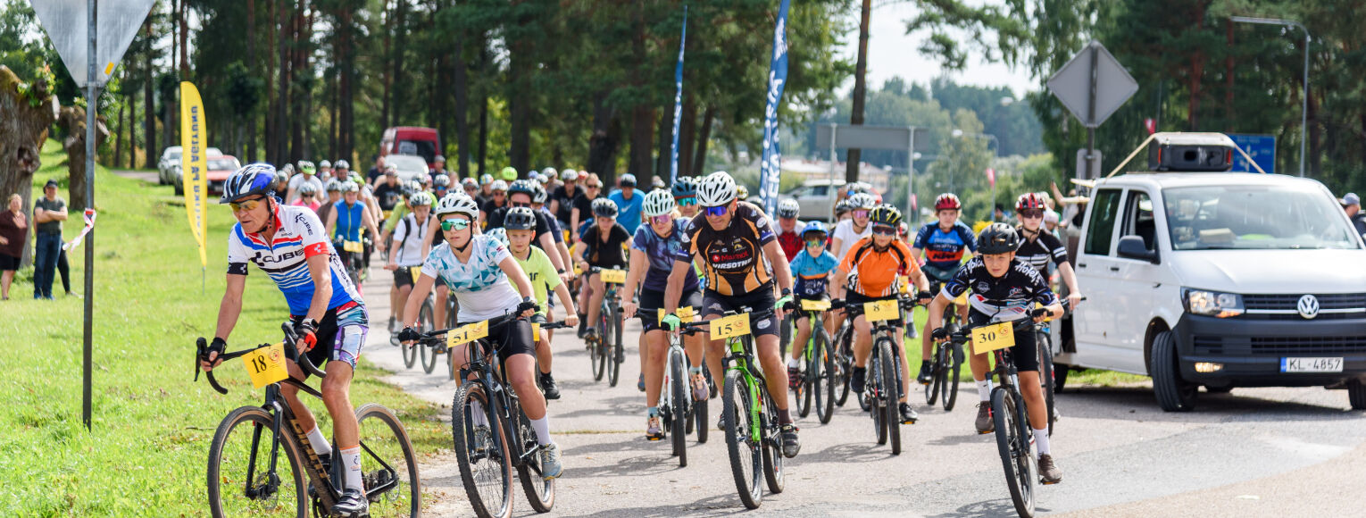 Aizvadīts velobrauciens 